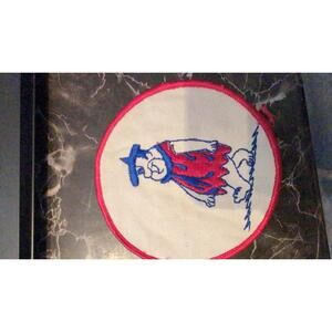 Vintage Fred Flintstone Embroidered Patch